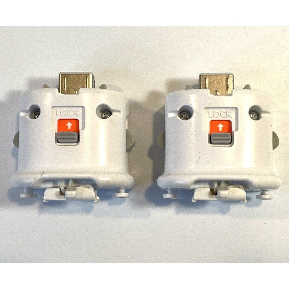 Nintendo Wii LOT Remote Motion Plus Adapter Nunchuck Lot w/ Sleeves Tested READ - Picture 2 of 16